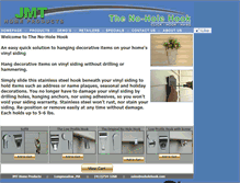 Tablet Screenshot of noholehook.com